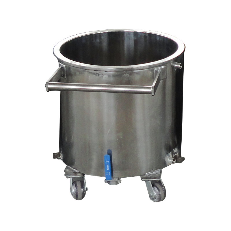 Floor Mounted Kettle Stirred Cylinder Tank